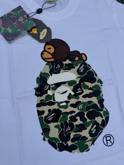 Men’s Bape Baby Milo Green Camo T Shirt Size Medium A Bathing Ape 🦧