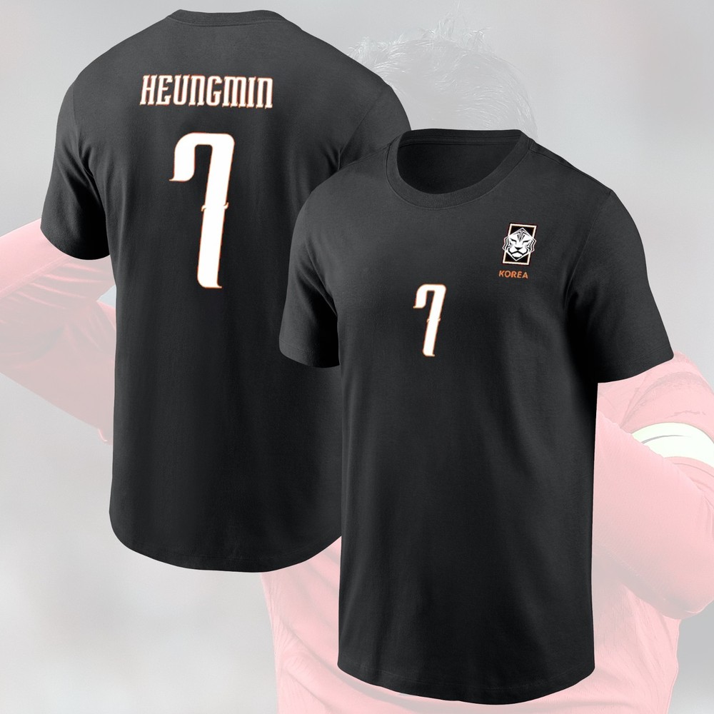 HOT – Son Heung-Min #7 South Korea National Team 2026 Name & Number Gift for Fan