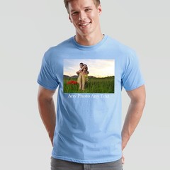 Personalised Unisex Stag T Shirt Custom Image Picture Photo Text Customised Tee