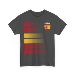 Spain Flag Soccer Tee, Spanish Soccer Shirt, 2026 Jersey Style Shirt