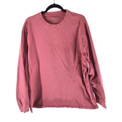 American Eagle Mens T Shirt Super Soft Standard Fit Crew Neck Salmon Pink XXXL
