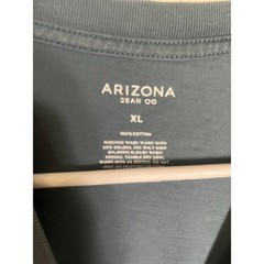 Arizona Jean Co. XL mens blue Portland T-Shirt w/design-used good