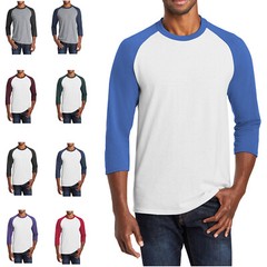Mafoose Men’s Core Blend 3/4-Sleeve Raglan Tee PC55RS