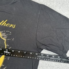Jonas Brothers Band Tee Black Graphic T-Shirt Size M 100% Cotton Vintage