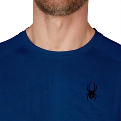 Spyder Active Men’s Raglan Sleeve Crewneck Tee SIZE XL COLOR BLUE