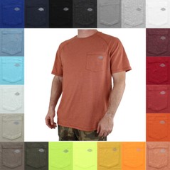 Dickies Men’s Cooling Temp-iQ T-Shirt Performance Big & Tall Raglan Short Sleeve