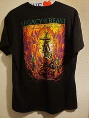 IRON MAIDEN Legacy Of The Beast World Tour 2022 Shirt XL