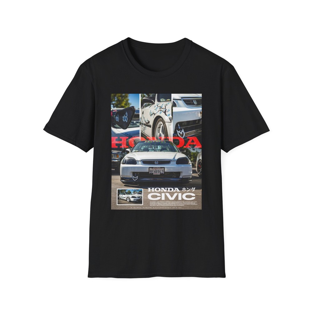 Custom Poster Print – Unisex Softstyle T-Shirt