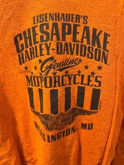 Harley Davidson T-Shirt Chesapeake Burnt Orange 2XL Free shipping