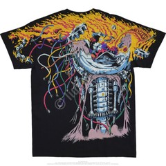OVERLOAD-2 Side OVERALL PRINT T-SHIRT S-M-L-XL-XXL Travis Scott,Wolverine-Logan