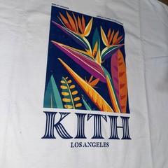 Kith Los Angeles BIRDS OF PARADISE White LA STORE EXCLUSIVE SIZE L NWT
