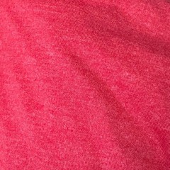 District Mens Perfect Tri Heather Red Lightweight Long Sleeve T-Shirt Hoodie Med