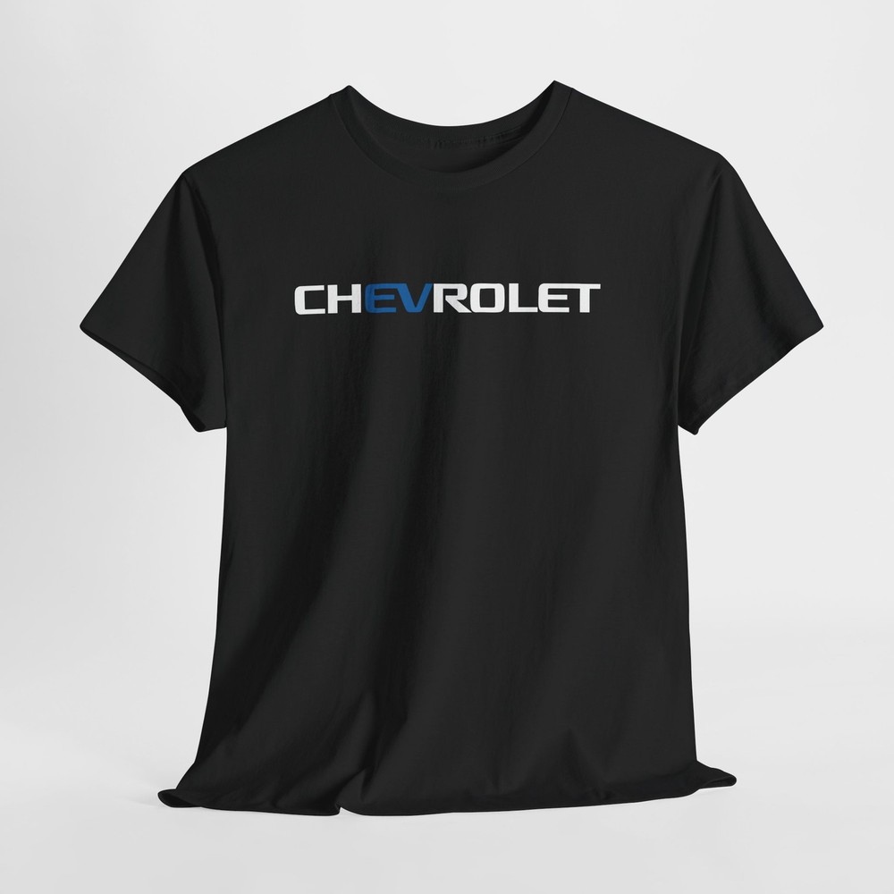 Chevrolet EV Side Logo T-Shirt Men Women S M L XL 2XL 3XL 4XL 5XL