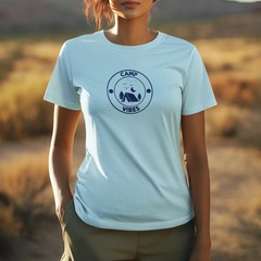 Camping Mood Printed Classic Fit Round Neck T-Shirt – Unisex Casual Wear Tee