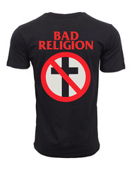 BAD RELIGION MENS CROSSBUSTER GRAPHIC T SHIRT