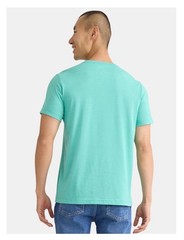 GEORGE Men’s 2XL (50-52) Crew Tee Short Sleeve Moisture Wicking • Jungle Teal