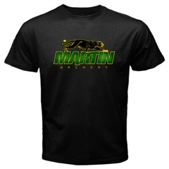Martin Archery Men’s Black T-Shirt Size S to 5XL