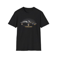 1979 Trans Am Black Gold Muscle Car Graphic T-Shirt Vintage Style
