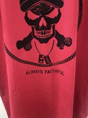 Under Armour US Marine red tshirt size XL Red And Black