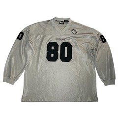 Southpole International Sports Men’s Gray Mesh Jersey V-Neck Long Sleeve 3XL