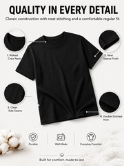 Men’s 100% Cotton Oversized T Shirt Unisex Streetwear LEGEND Graphic Tee