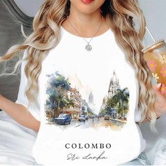 Colombo Unisex Shirt Travel Gift Sri Lanka Trip Lover Souvenir Tee