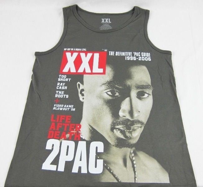 Mens NEW Tupac 2pac XXL Life After Death 1996 – 2006 T-Shirt Tank Size M L XL
