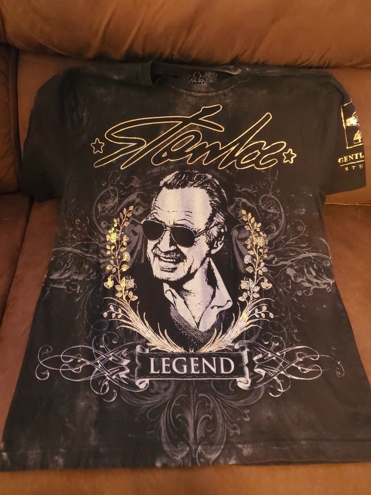 STAN LEE LEGEND T-SHIRT NEW XL SDCC 2011 EXCLUSIVE FROM GENTLE GIANT VIP