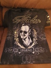 STAN LEE LEGEND T-SHIRT NEW XL SDCC 2011 EXCLUSIVE FROM GENTLE GIANT VIP