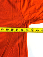 Skyland Tees Men’s Orange Bitcoin Satoshi Nakamoto Est 2009 Crew Neck Shirt 3XL
