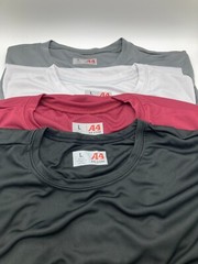 A4 Men’s 4 Pack Cooling Performance T-Shirt Workout Running Dri-Fit Athletic