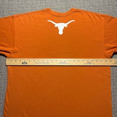 Vintage Y2K Nike Team Texas Longhorns T Shirt Mens Large Burnt Orange NCAA UT
