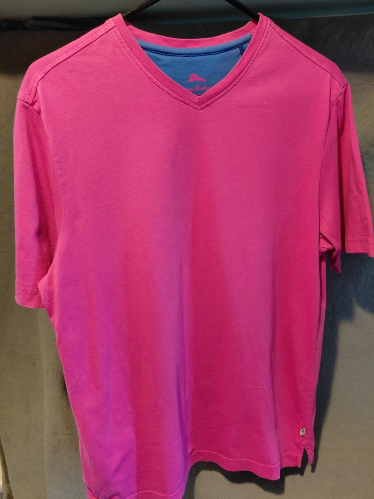 Mens Tommy Bahama Fusica v neck tee shirt