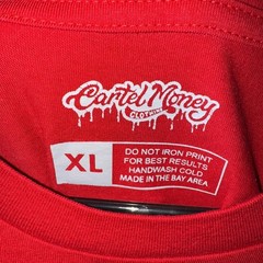 BACK PACK BOYS CARTEL MONEY CO. Self Made XL T Shirt