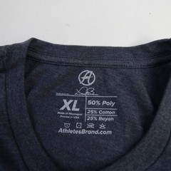 Athletes Brand Short Sleeve Shirt Men’s Navy New without Tags XL