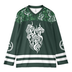 Of the Trees Forest Pulse rave Hockey Jersey