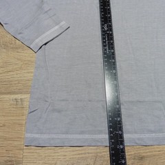 JOHNNIE O Mens M MEDIUM BRENNAN 2.0 T SHIRT STEEL GREY LONG SLEEVE GOLF