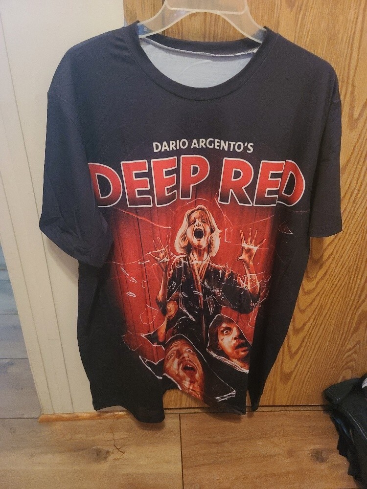 DARIO ARGENTO’S DEEP RED TWO-SIDED XL T-SHIRT