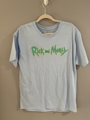 Rick and Morty Men’s large shirt Trippy Adult Swim