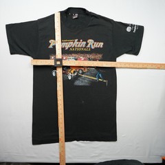Vtg Fruit of the Loom Best T Shirt Mens Size M Black 90s Vintage Single Stitch
