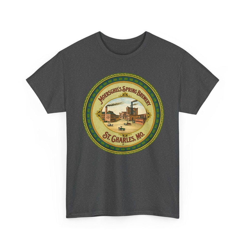 Moerschel’s Spring Brewery St. Charles MO Pre-Prohibition Retro Beer T-Shirt