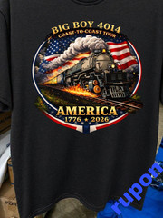 Big Boy America 250th Anniversary T Shirt Patriotic USA Graphic Tee