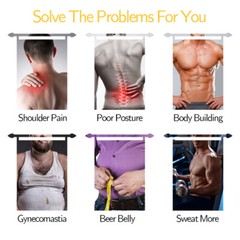 Men Compression Shirt Weight Loss Muscle T-Shirt Body Shaper Slimming Tank Tops
