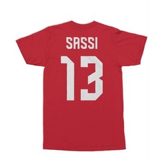 Tunisia 2026 Soccer Sassi 13 Jersey-Style Unisex T-Shirt