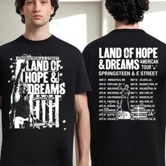 Bruce Springsteen Land Of Hope And Dreams Tour 2026 T-Shirt