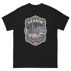 Krakow Poland Old Town Graphic T-Shirt Unisex Travel Tee