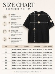 Men’s 100% Cotton Oversized T Shirt Unisex Streetwear LEGEND Graphic Tee