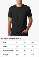 QUINCE Mens Crew Casual Basic 100% Cotton T-Shirt Tee Black White Navy 1-3 Pack