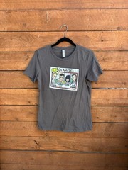 X Band Los Angeles Punk Rock Cartoon Portrait T-Shirt