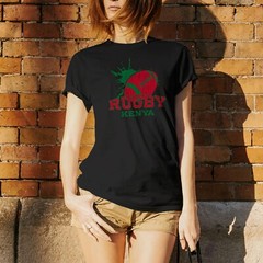 Kenya Rugby – Summer Games Football Competition T Shirt – Black